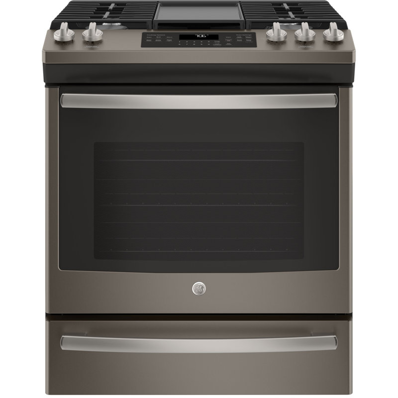 GE Appliances 30" 5.6 cu ft. Slidein Gas Range with Griddle & Reviews